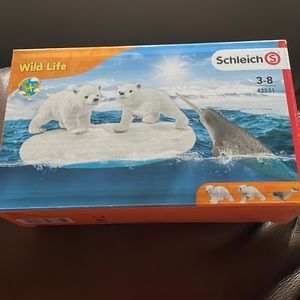 Schleich Wild Life Polar Bear play set